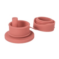 Big Mouth Silicone Sport Straw - Rose